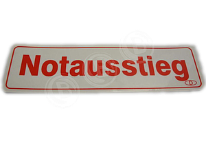Notausstieg Gross
