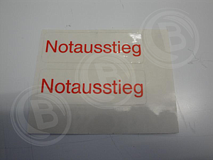 Notausstieg Pigment