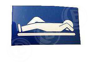 Symbol Aufkleber Schlafkabine 120X70 Mm