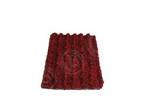 Teppich Favorit 1400 / 300 Dark Red Latex Nops