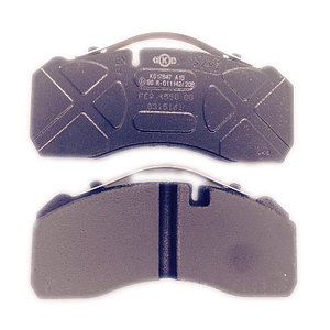 Bremsbelagsatz zu D:377mm v., hi. TEXTAR