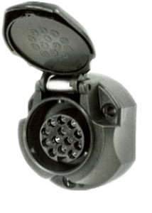 Steckdose 13-polig Typ ISO 11446