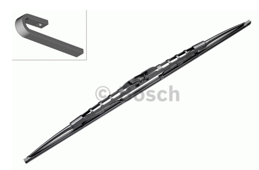 Scheibenwischerblatt 1000mm BOSCH N102