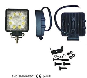 LED Arbeitsscheinwerfer 9 - 32 Volt Flood 1800 lm