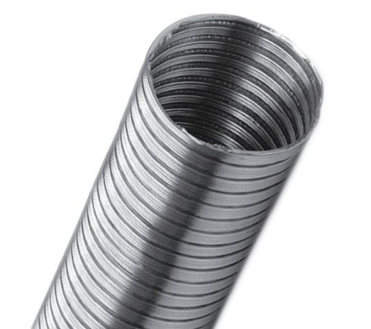 Auspuffflexrohr INOX D.i.:60mm., D.a.:65mm