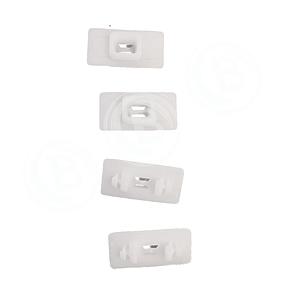 Gleitersatz Sitzkissen ISRI Weiss Kit 4 St. NEU