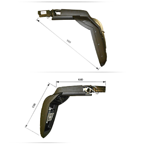 Spiegelsysteme  Halter Pos. 26 Für S 400 Rechts