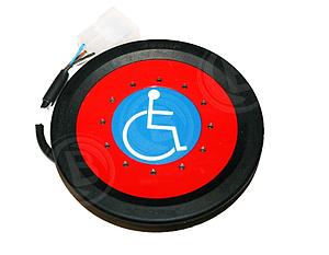 Haltewunschtaster Rollstuhl, Symbol Aussenanbau