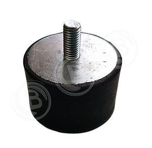 Gummipuffer M12x70x45 mm
