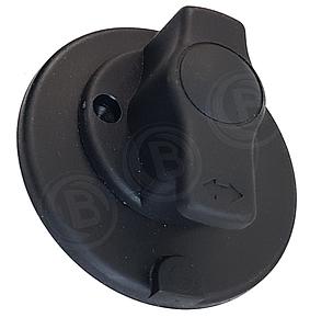 Drehriegel schwarz