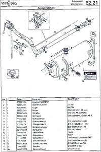 Wasserausgleichsbehälter Vanhool T 924