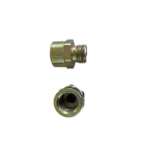 Adapter Stahl Verzinkt M16X1.5/M16X1.5/L27mm 