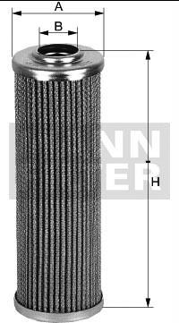 Hydraulikfilter, AutomatikgetriebeMb 000 271 01 56