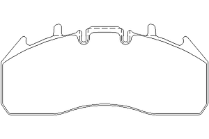 Bremsklotzsatz Vorne + Hinten Volvo Euro 5