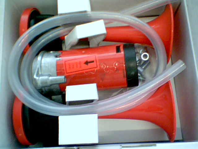 Mini-Kompressor-Fanfaren-Set, 12V, 2-Klang