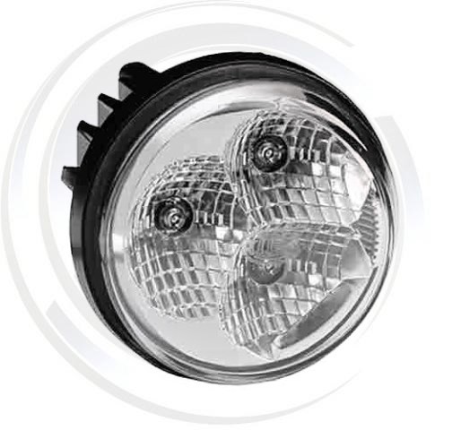Tagfahrleuchte 90mm 3LED re.