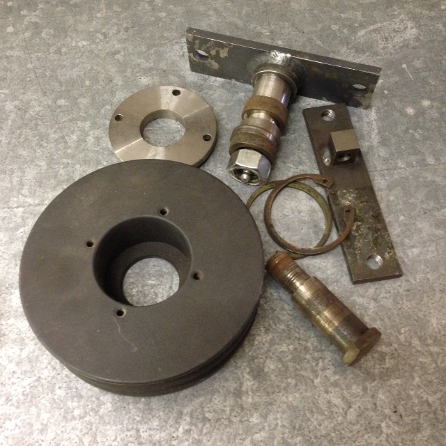 Spannrolle Mit Halter