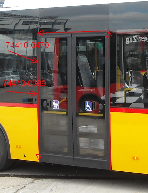 Türscheibe Rechts Tür Ii Hinten Göppel